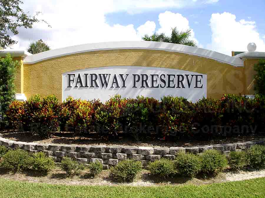 FAIRWAY PRESERVE AT OLDE CYPRESS Signage